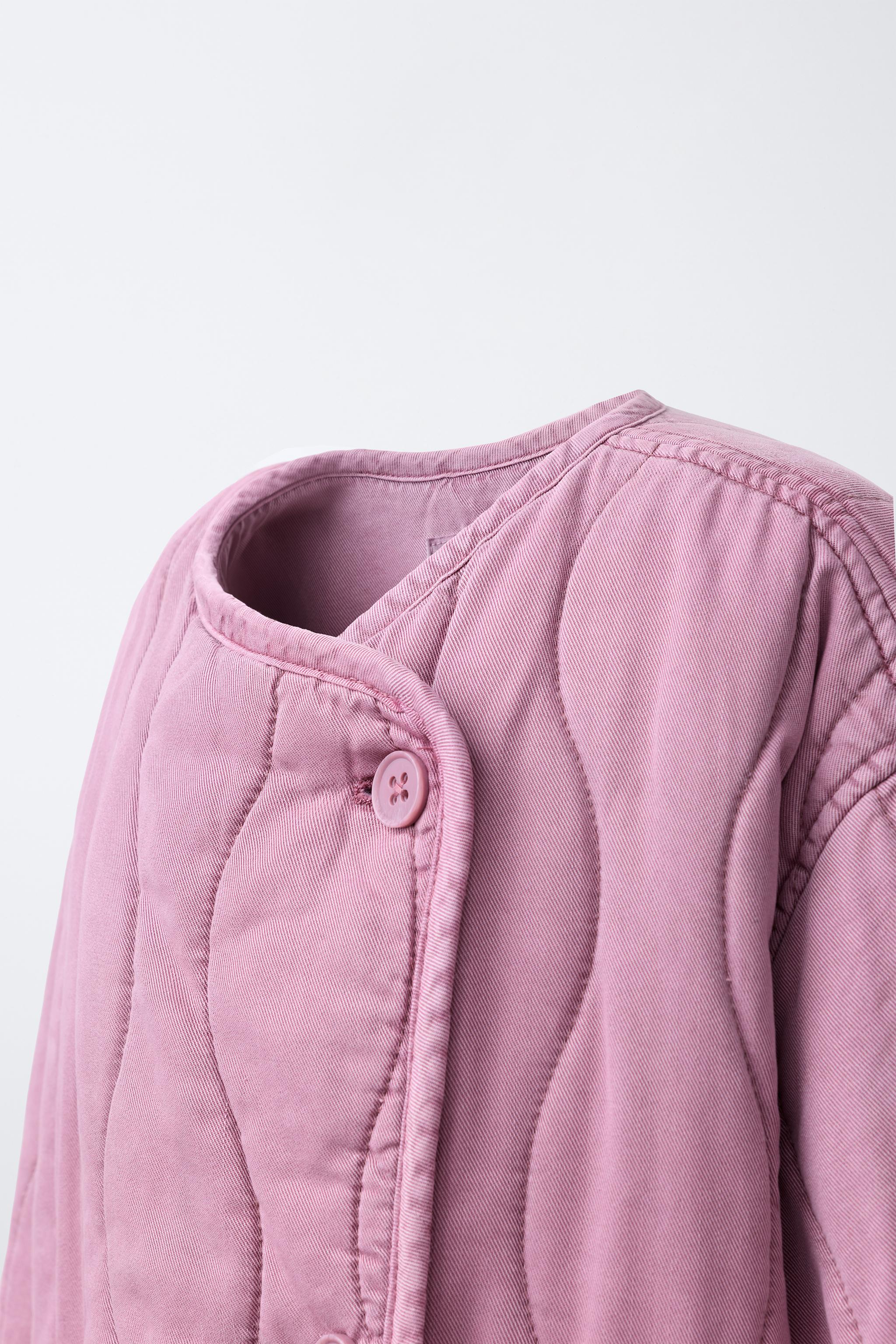 VESTE MATELASSÉE FERMETURE CROISÉE